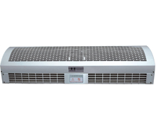 PTC double air speeds heating air curtain
