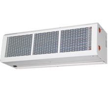 Water cooling / heatig air curtain