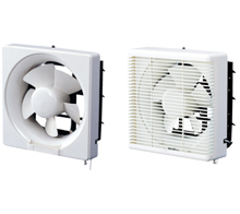 Half metal type blind ventilating fan