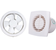 Plastic type window ventilating fan