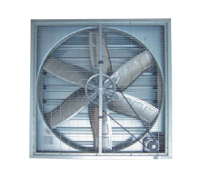 Cooling wet curtain blower